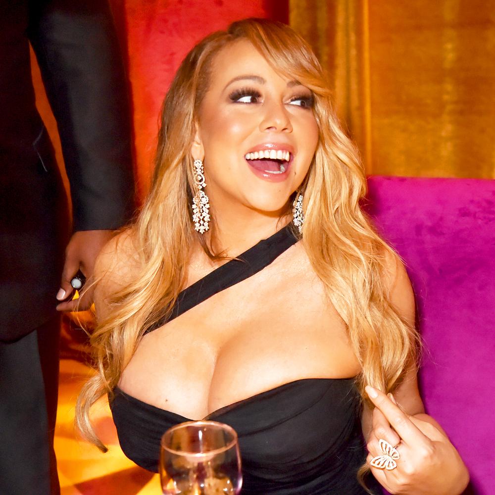 Mariah Carey attends HBO's Official 2018 Golden Globe Awards After Party on January 7, 2018 in Los Angeles, California.
