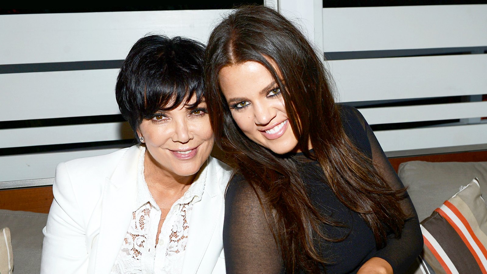 Kris Jenner and Khloe Kardashian attend the 2012 Seventeen Magazine's September Issue Celebration at the W Hotel Westwood in Westwood, California.