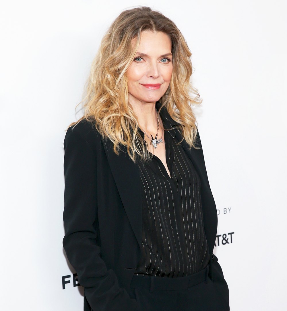 Michele Pfeiffer attends the 2018 Tribeca Film Festival "Scarface" reunion at the Beacon Theatre on April 19, 2018 in New York City.