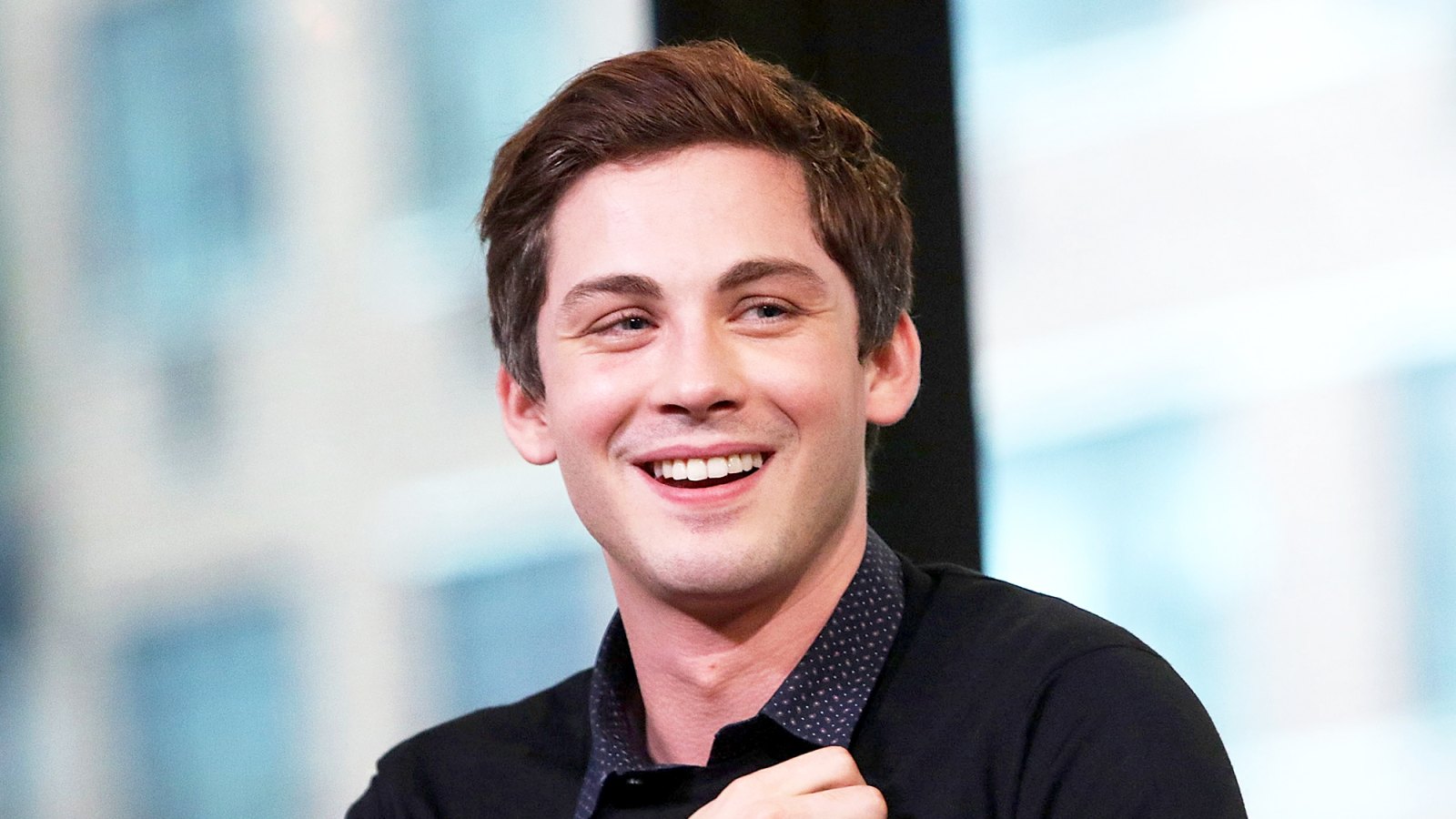 Logan Lerman attends AOL Build Presents to discuss the film "Indignation" at AOL HQ on July 26, 2016 in New York City.