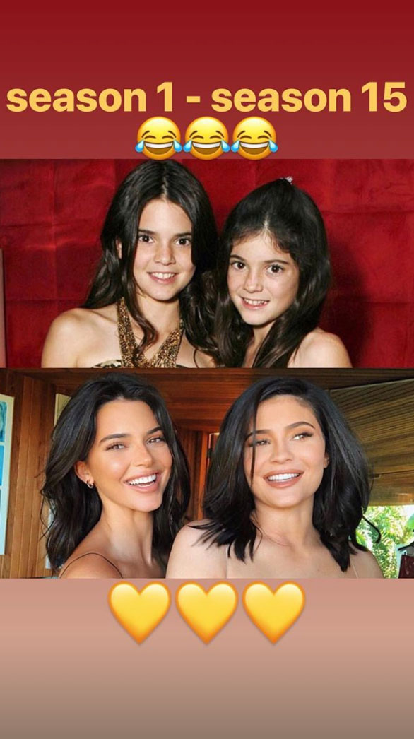 Kendall Jenner Kylie Jenner transformation