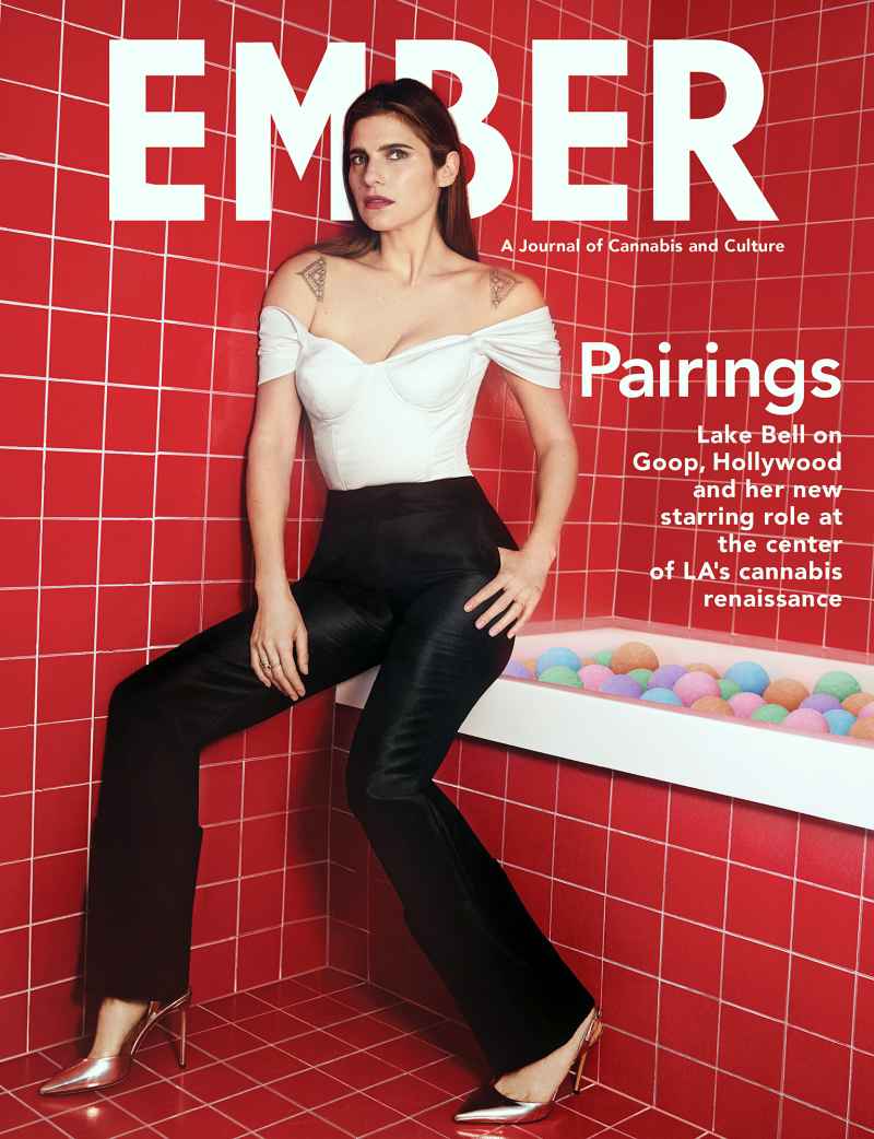 Lake Bell Vaping Marijuana Ember Magazine