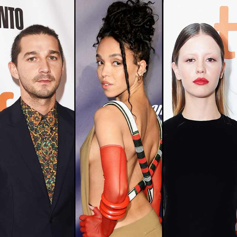 Shia LeBeouf, FKA Twigs and Mia Goth