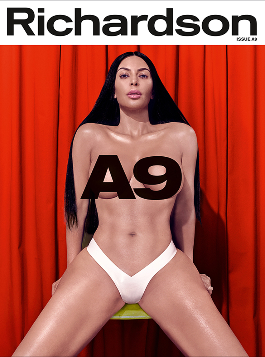 Kim Kardashian Richardson mag cover