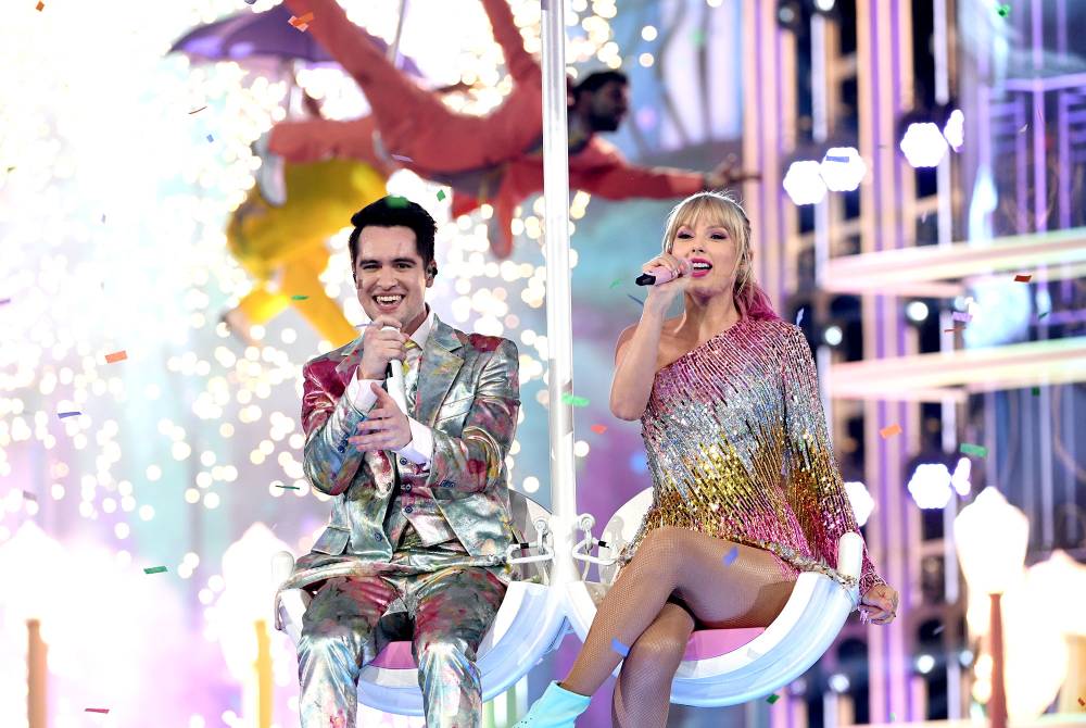 Taylor Swift and Brendon Urie Opening Billboard Music Awards 2019