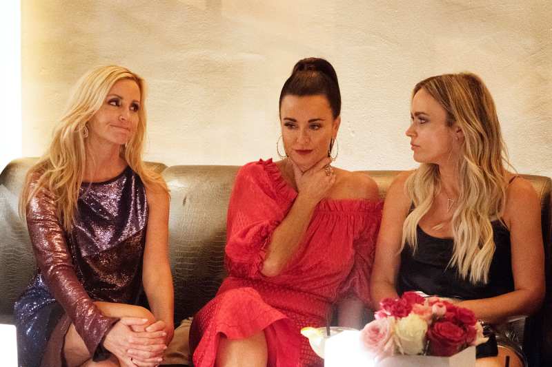 Camille Grammer, Kyle Richards, Teddi Mellencamp Arroyave