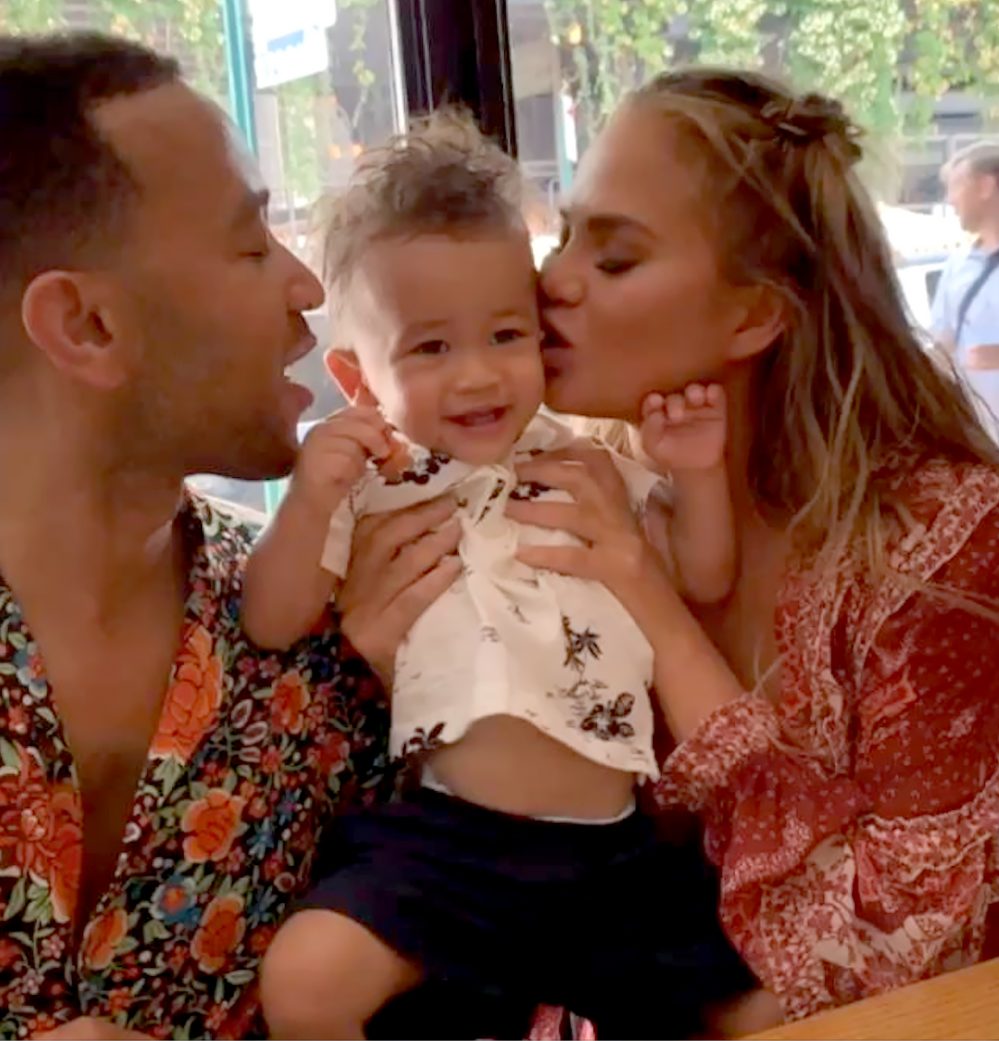 Chrissy-Teigen-and-John-Legend’s-14-Month-Old-Son-Miles-takes-first-steps-2