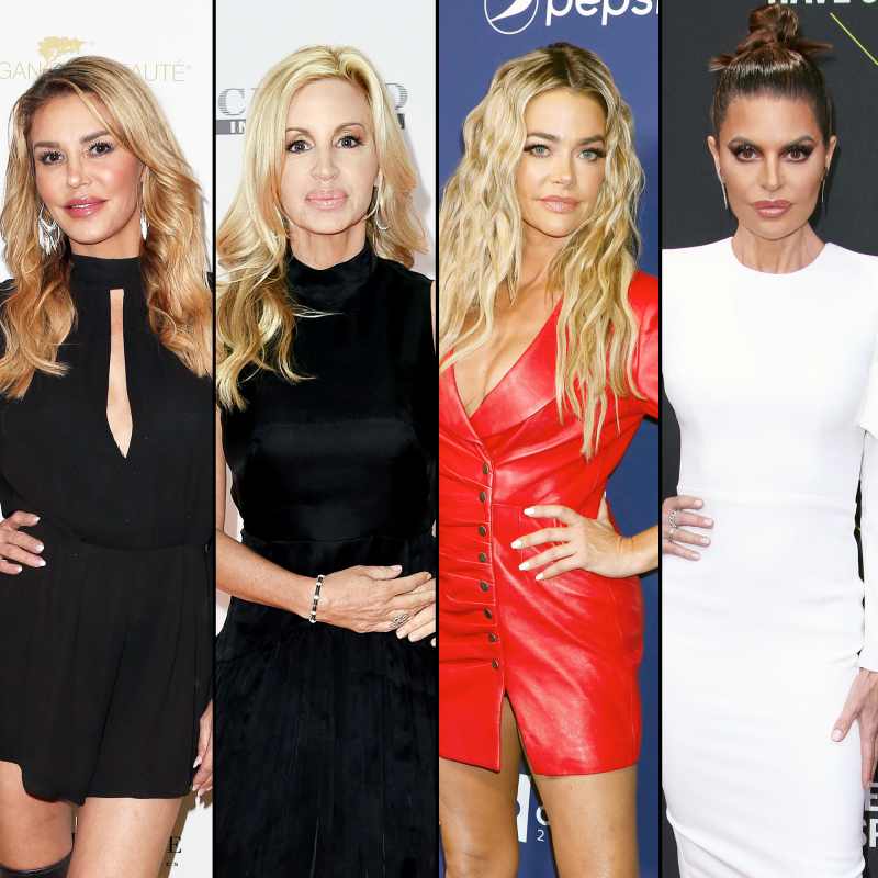 Brandi Glanville Seemingly Throws Shade at Camille Grammer for Weighing In on Denise Richards and Lisa Rinna RHOBH Drama