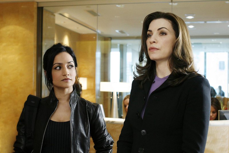 Archie Panjabi Julianna Margulies Feud