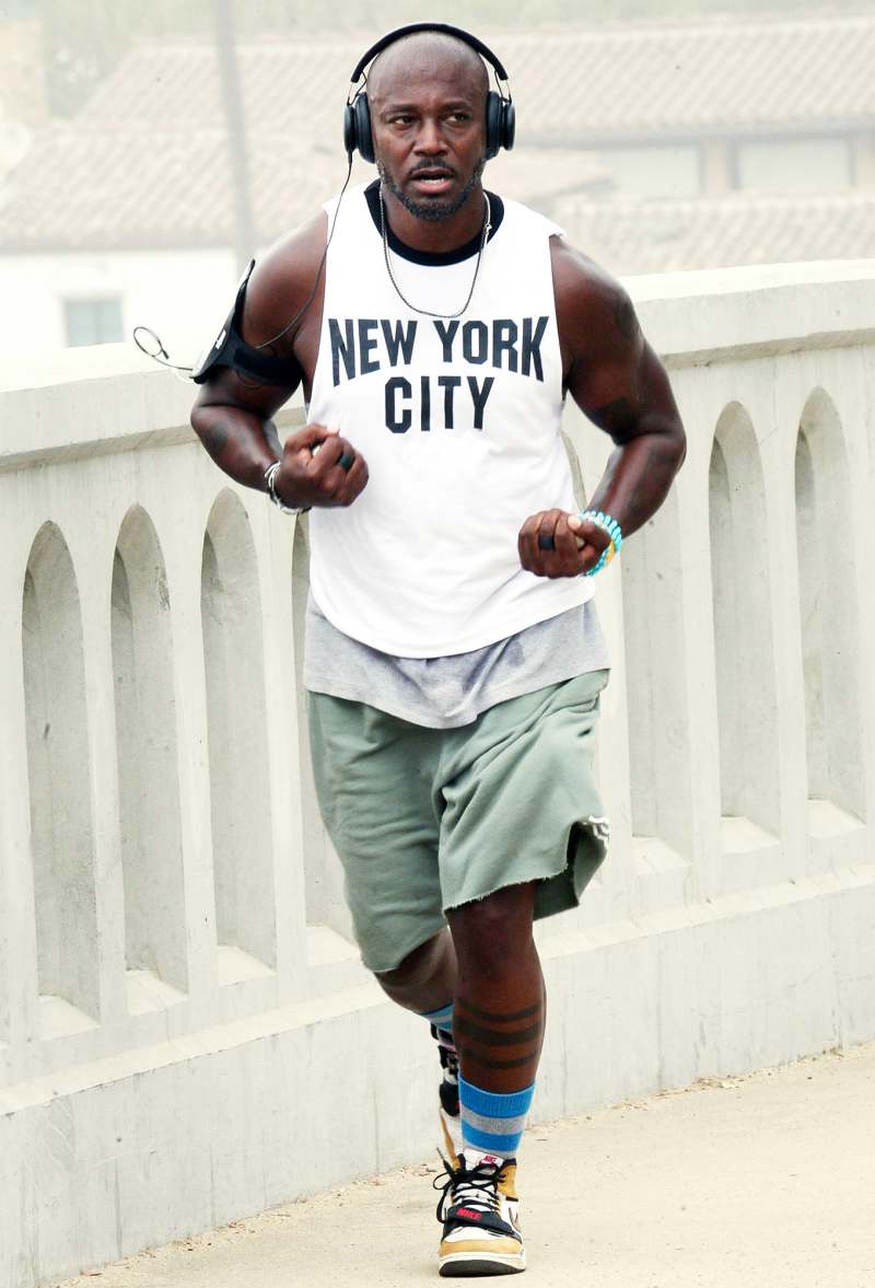 Taye Diggs workout
