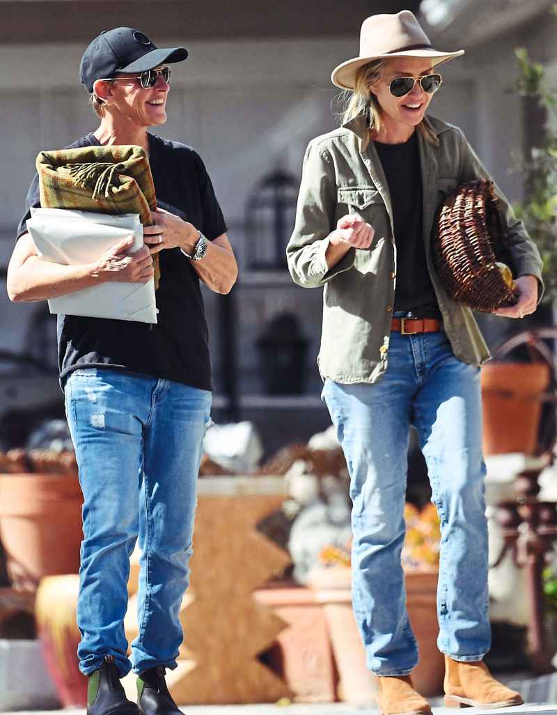 Ellen Degeneres and Portia de Rossi They Go Antiquing Just Like Us