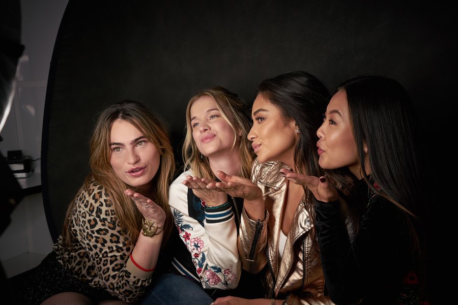 Kathryn Gallagher as Annika Atwater, Elizabeth Lail as Guinevere Beck, Shay Mitchell as Peach Salinger and Nicole Kang as Lynn Lieser