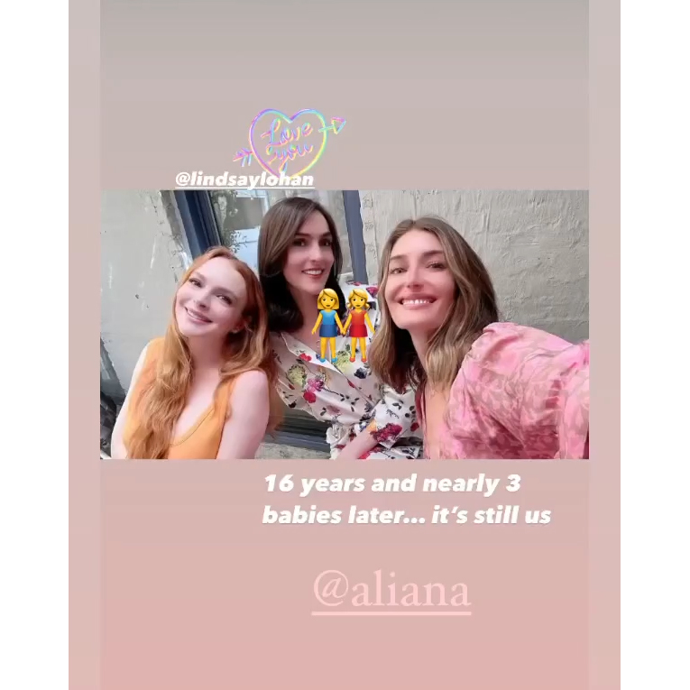 Pregnant Lindsay Lohan Celebrates 1st Child's Arrival at Baby Shower With Mom Dina, Sister Ali: Photo