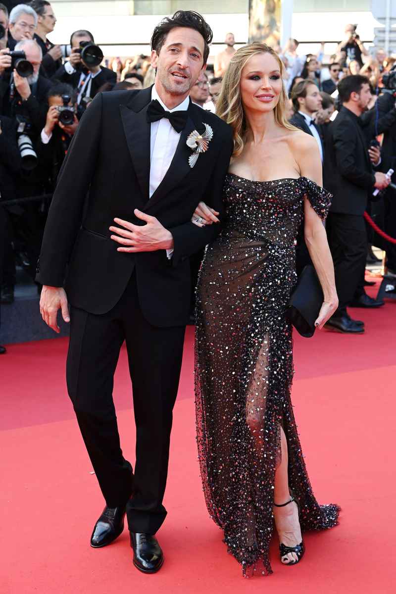 Adrien Brody and Georgina Chapman Power Couples at Cannes