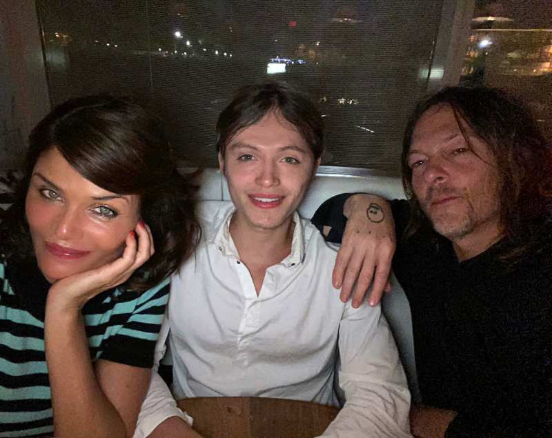 Celeb Kids Graduate in 2023 Helena Christensen and Norman Reedus