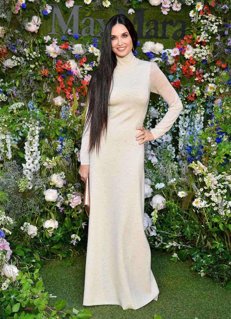 Demi Moore Max Mara Cruise 2024 Hot Pics