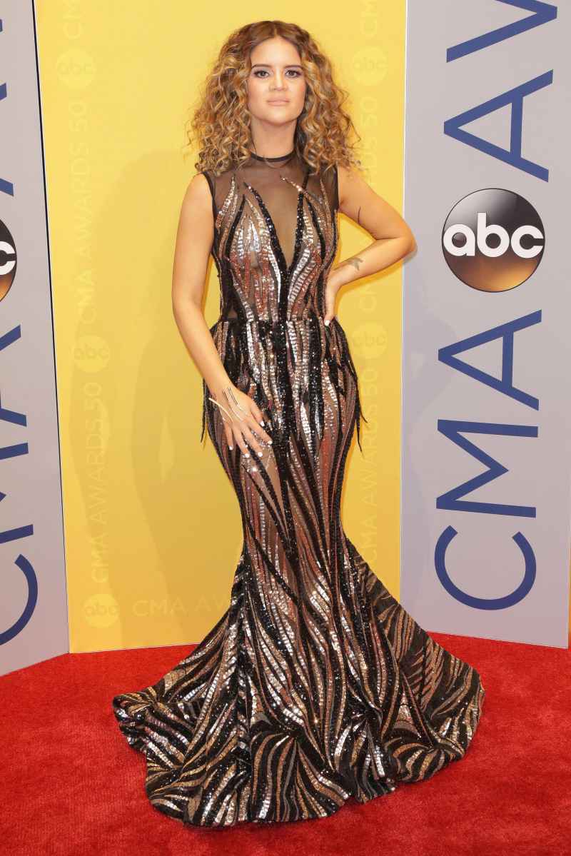 Maren-Morris-Style-Evolution -270 50th Annual CMA Awards, Arrivals, Nashville, USA - 02 Nov 2016