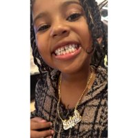Saint West Wears LV Tooth Bling Kim Kardashian 2