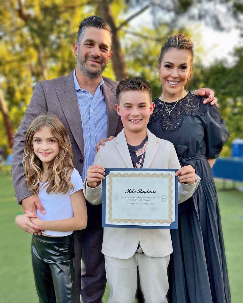 Stars Celebrate Their Kids Graduating in 2023 Alyssa Milano