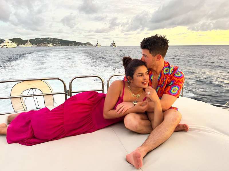 Priyanka Chopra Cant Stop Sitting on Nick Jonas Lap