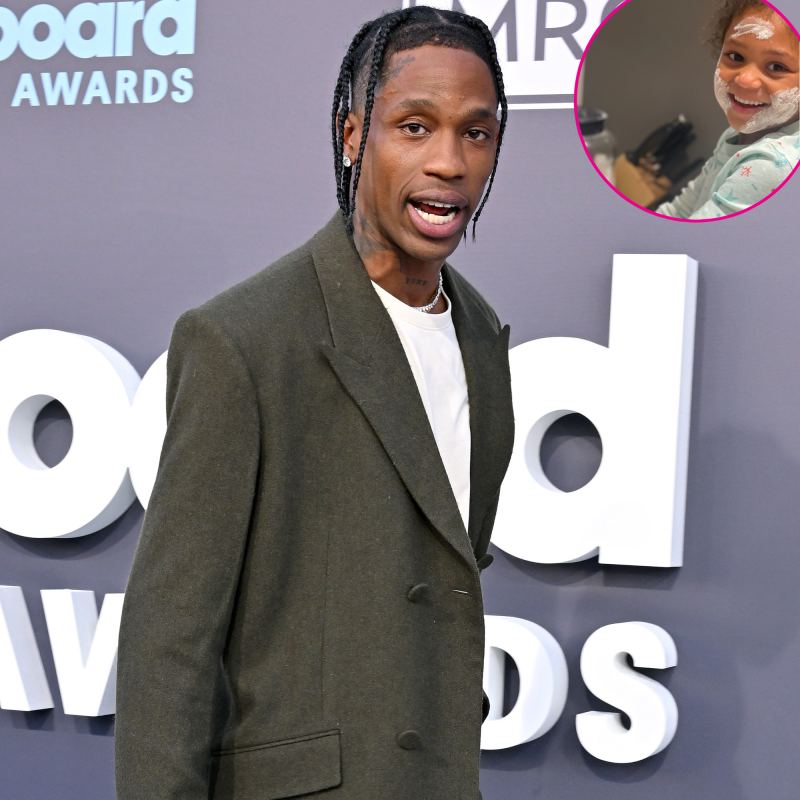 Travis Scott and Stormi Share Sweet Father-Daughter Moment