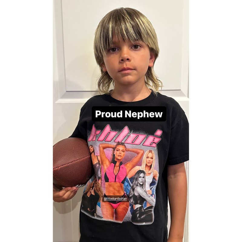 Kourtney Kardashian and Scott Disick’s Son Reign's Shirt of Aunt Khloe Is Proof How 'Proud' He Is