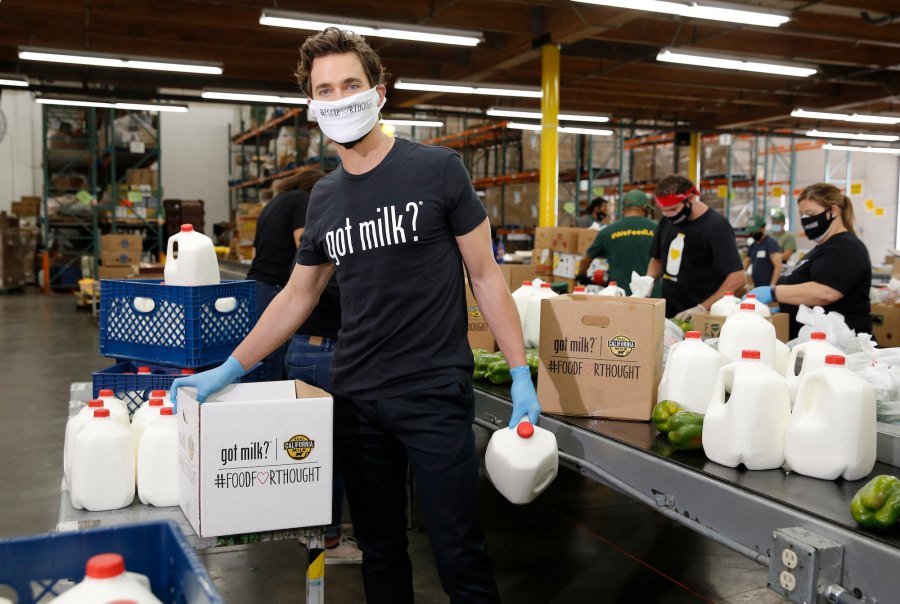 Celebrities Donating Their Time at Food Banks