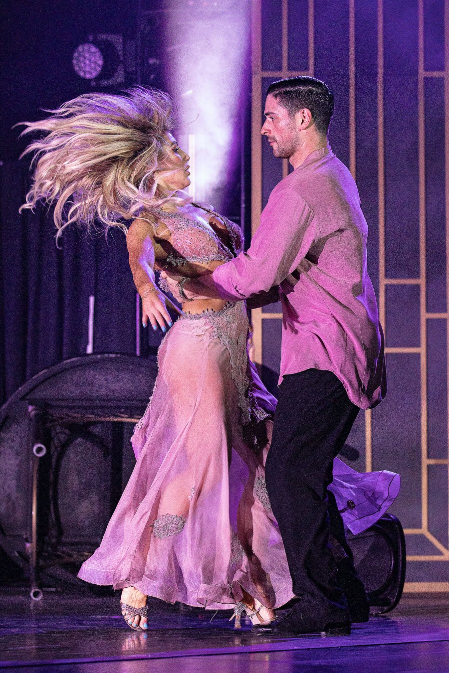 Emma Slater and Alan Bersten of Dancing With The Stars Live 2024 HOT PICS