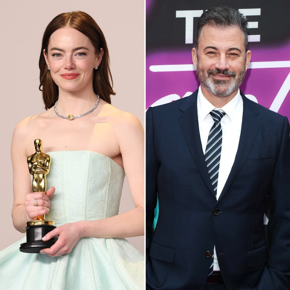 Emma Stone Denies Calling Jimmy Kimmel a Prick at the Oscars I Wasn t Upset With Him at All