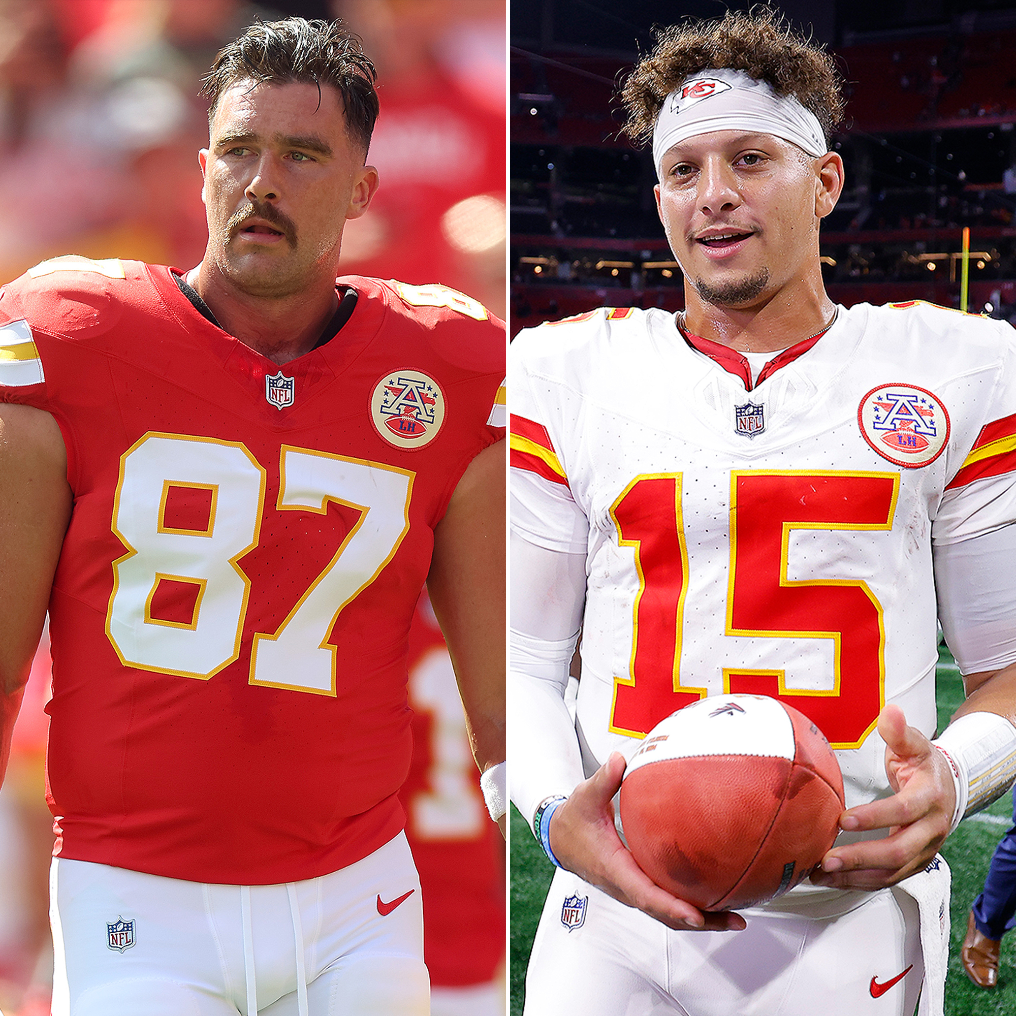 Travis Kelce Teases Patrick Mahomes for Being 'Glued to His Royals'