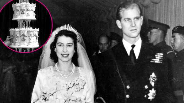 A 77 Year Old Slice of Queen Elizabeth and Prince Philip Wedding Cake Sells for Over 2K