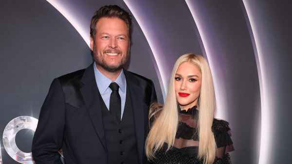 GettyImages-2205946962 Blake Shelton Reacts After Fans Are Disappointed In His and Gwen Stefani AMAs Performance