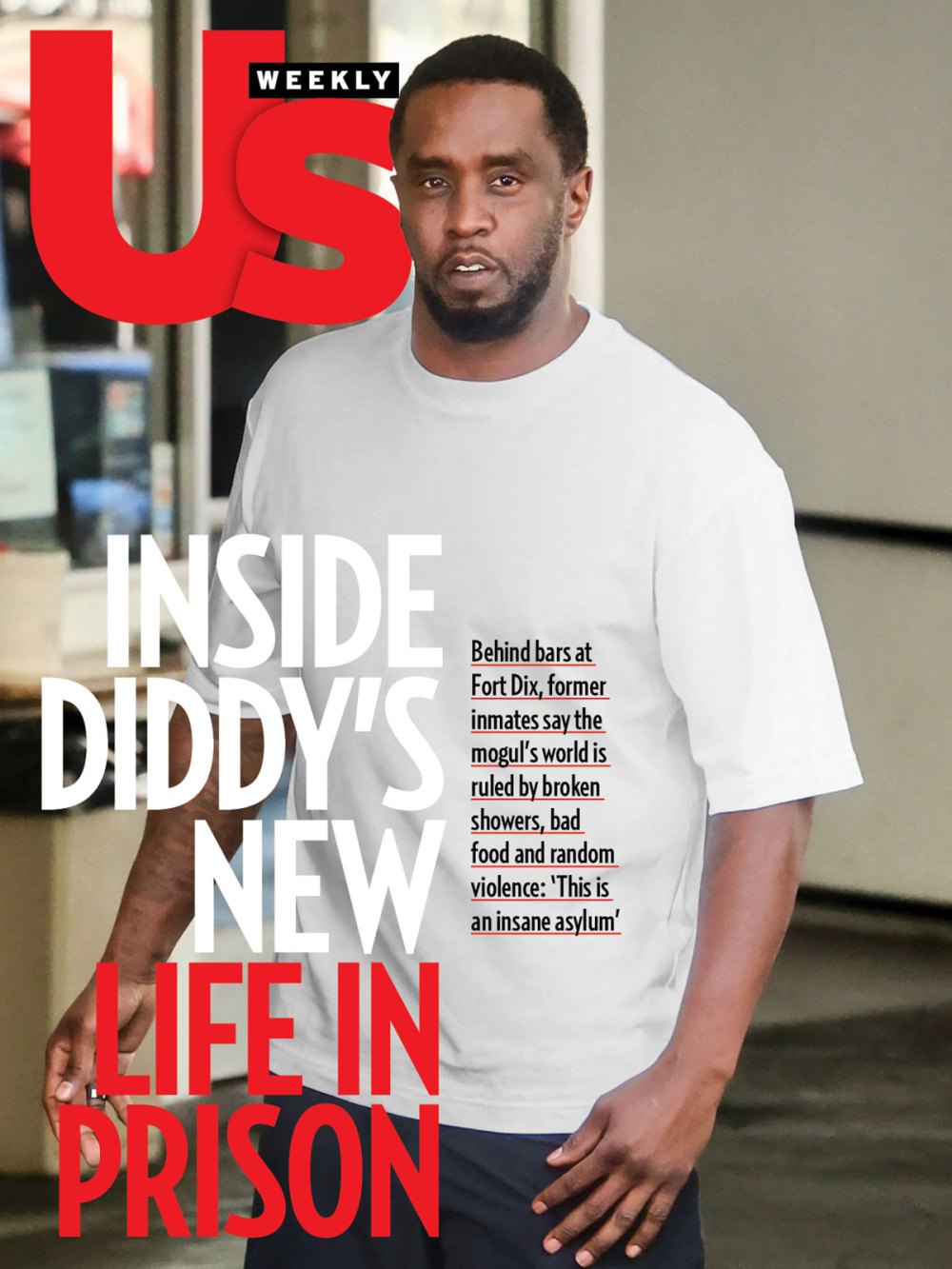 Diddy 2548 Us Weekly Cover No Chip