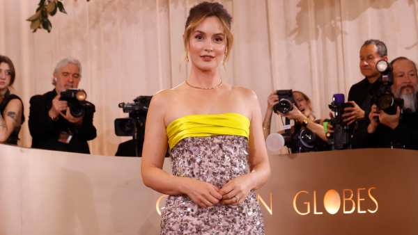 Leighton Meester attends the 83rd annual Golden Globe Awards at The Beverly Hilton on January 11, 2026 in Beverly Hills, California.