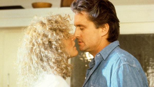 Glenn Close and Michael Douglas in Fatal Attraction