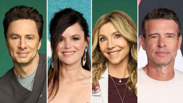 Zach Braff Gushes About Scrubs Love Interest Rachel Bilson Sarah Chalke Teases Scott Foley Return