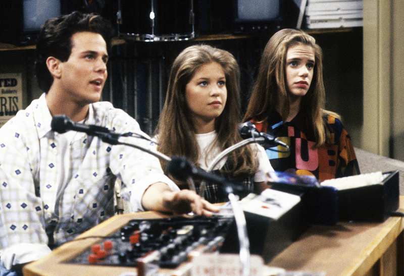 Candace Cameron Bure and Andrea Barber in 1993