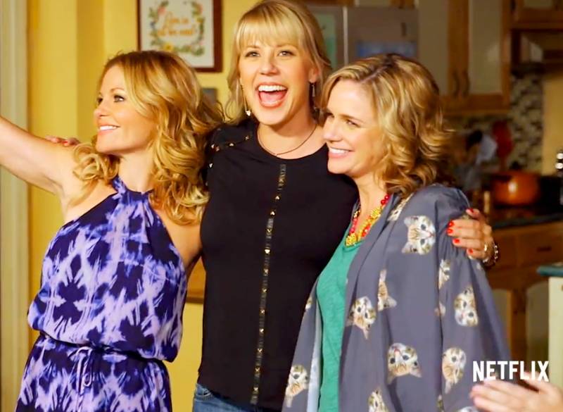 Candace Cameron Bure, Jodie Sweetin and Andrea Barber