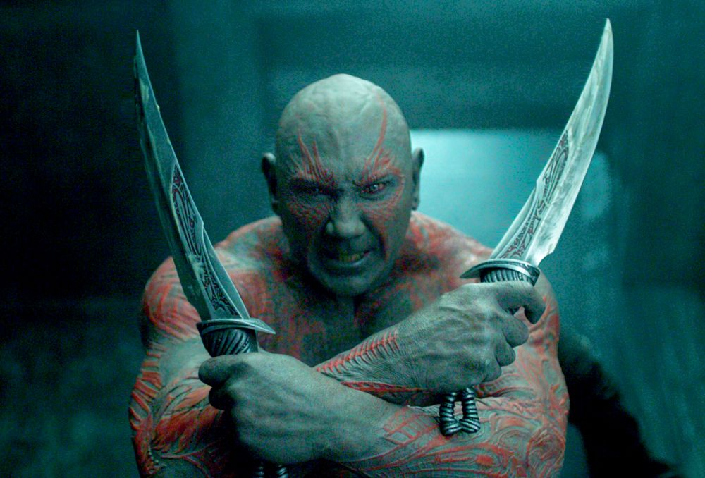 Dave Bautista Guardians of The Galaxy