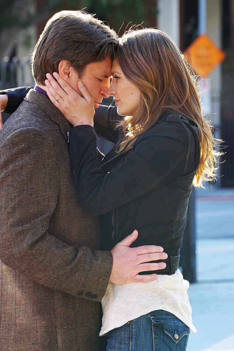Nathan Fillion and Stana Katic