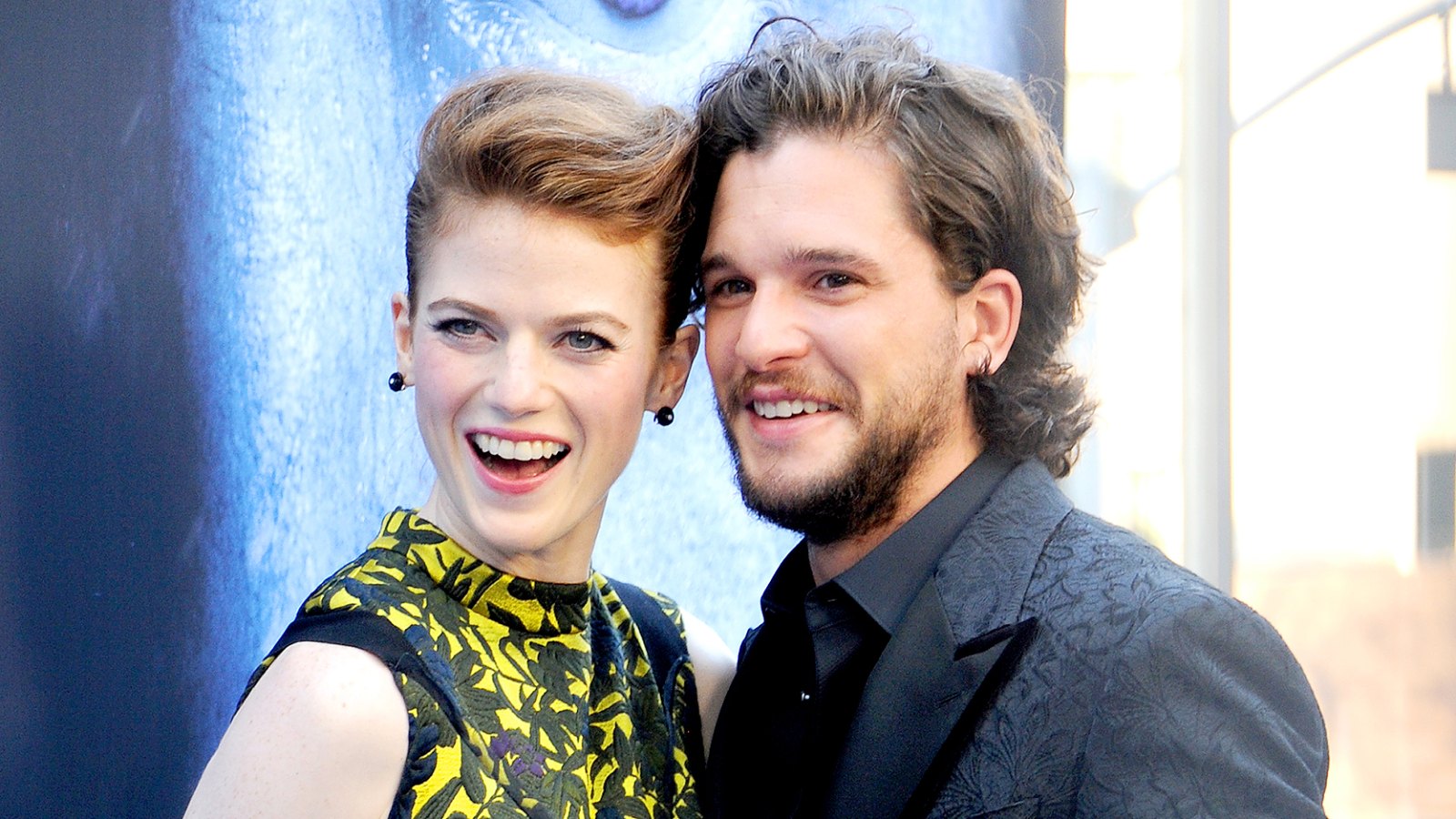 Kit Harington and Rose Leslie arrive at the premiere of HBO's "Game Of Thrones" Season 7 at Walt Disney Concert Hall on July 12, 2017 in Los Angeles, California.