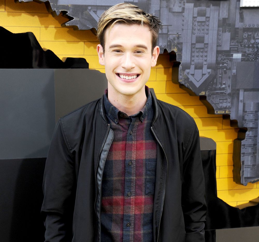 Tyler Henry arrives at the premiere of Warner Bros. Pictures' "The LEGO Batman Movie" at Regency Village Theatre on February 4, 2017 in Westwood, California.