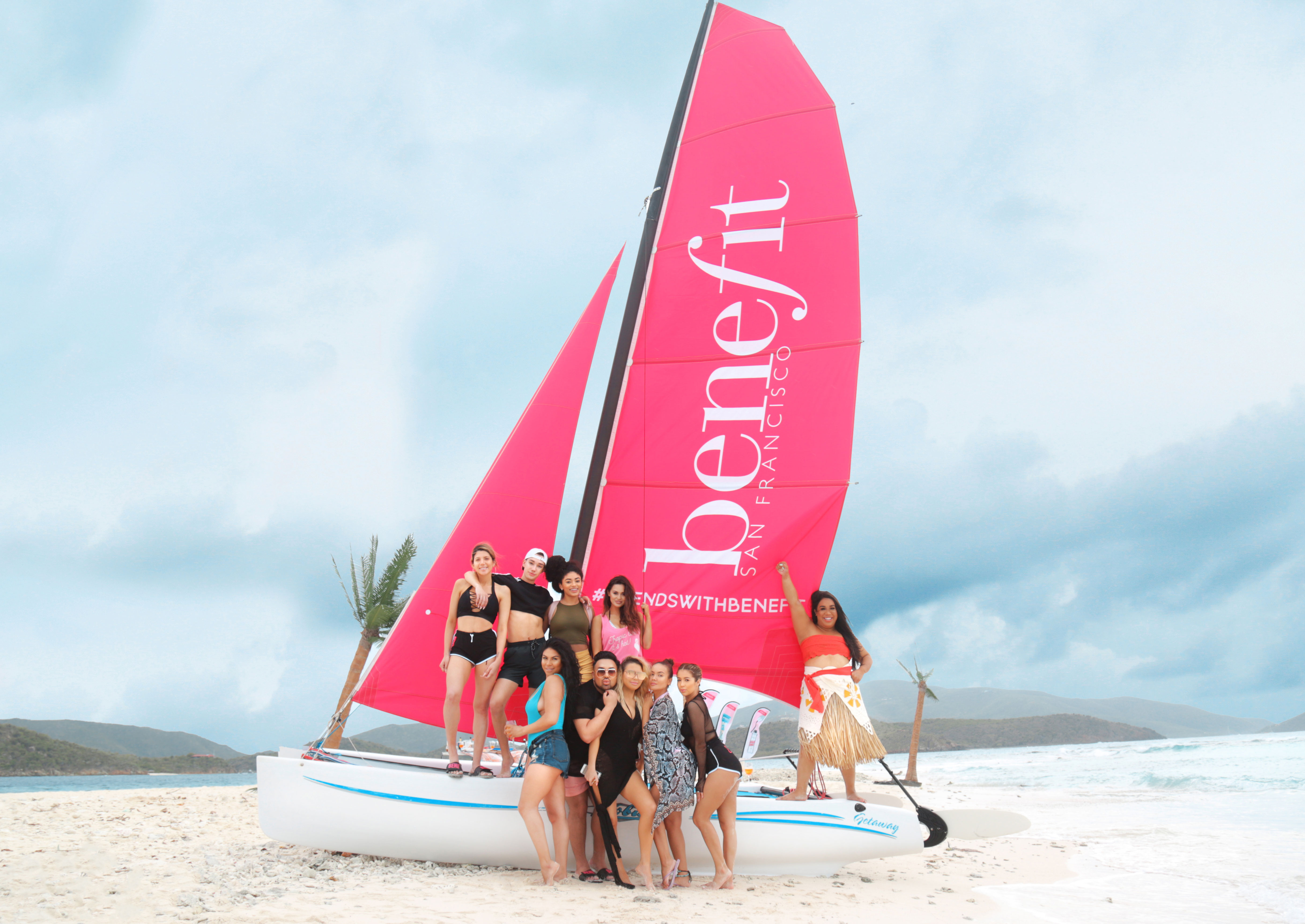 Benefit cosmetics necker island deals trip