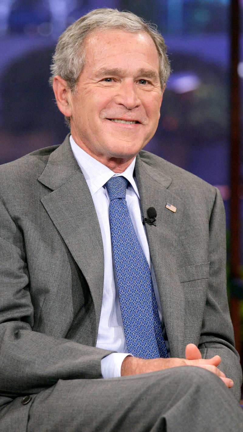 Former president George W. Bush during an interview on Nov. 18, 2010.