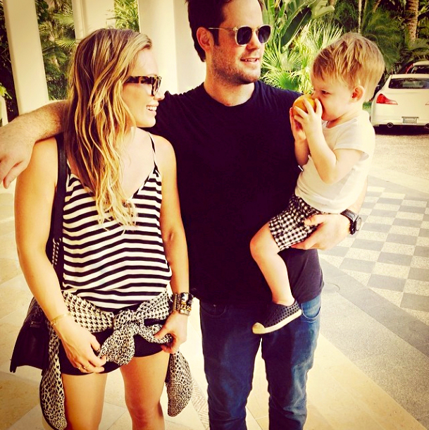 Hilary Duff, Ex Mike Comrie Vacation With Son Luca: Picture