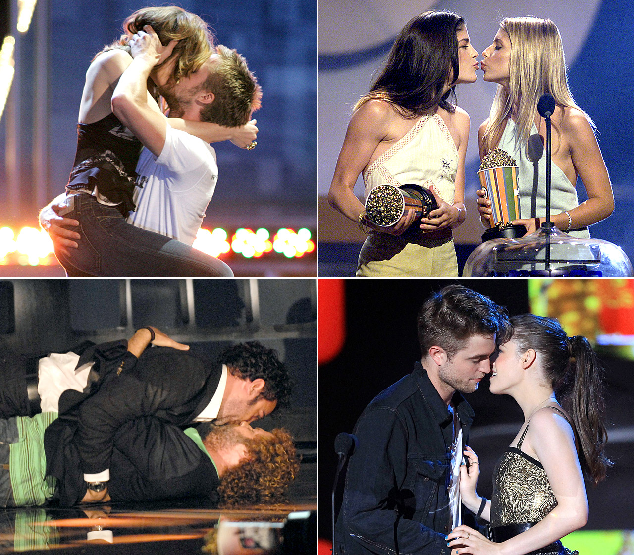 MTV Movie & TV Awards The Best ‘Best Kiss’ Kisses