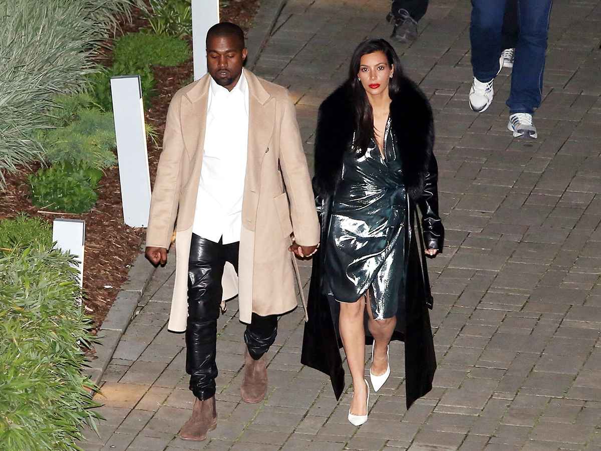 Kim Kardashian, Kanye West Attend Friend's Bachelor Party On Honeymoon