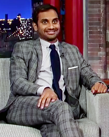 Aziz Ansari Uses Beyonce, Jay Z to Explain Feminism on The Late Show