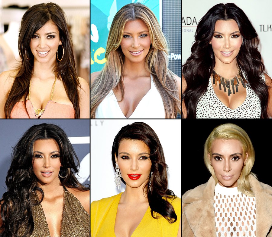 Kim Kardashian How Shes Evolved Through The Years 5679