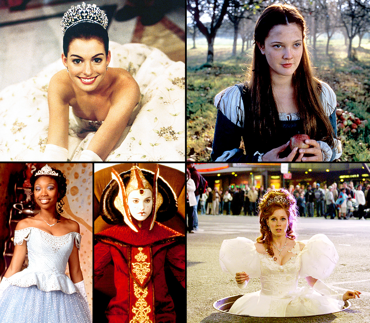 Famous Film Princesses: Anne Hathaway, Kristen Stewart, More